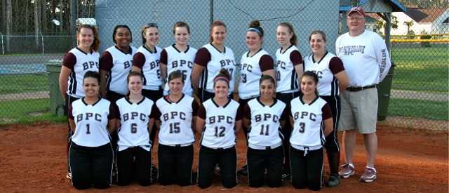 2012 Women's Softball Roster