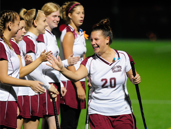 Wheelock Swamps Bay Path 6-1 in Field Hockey Action