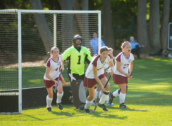 Regis Tops Bay Path in NECC Field Hockey