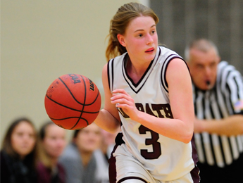 Mariners breeze by Bay Path, 68-32