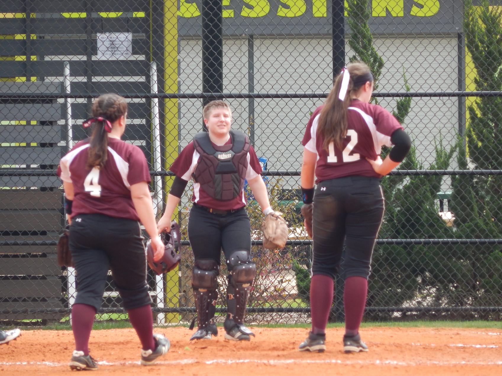 Bay Path sweeps Daniel Webster in NCAA softball action.