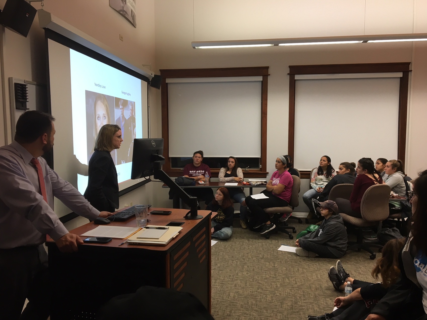 Student-athletes participate in NCAA mandated Sexual Violence and By-Stander Intervention program.
