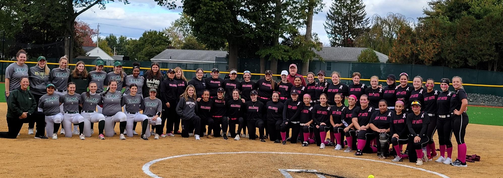Fall Ball Games Played vs. Dean College & Elms College