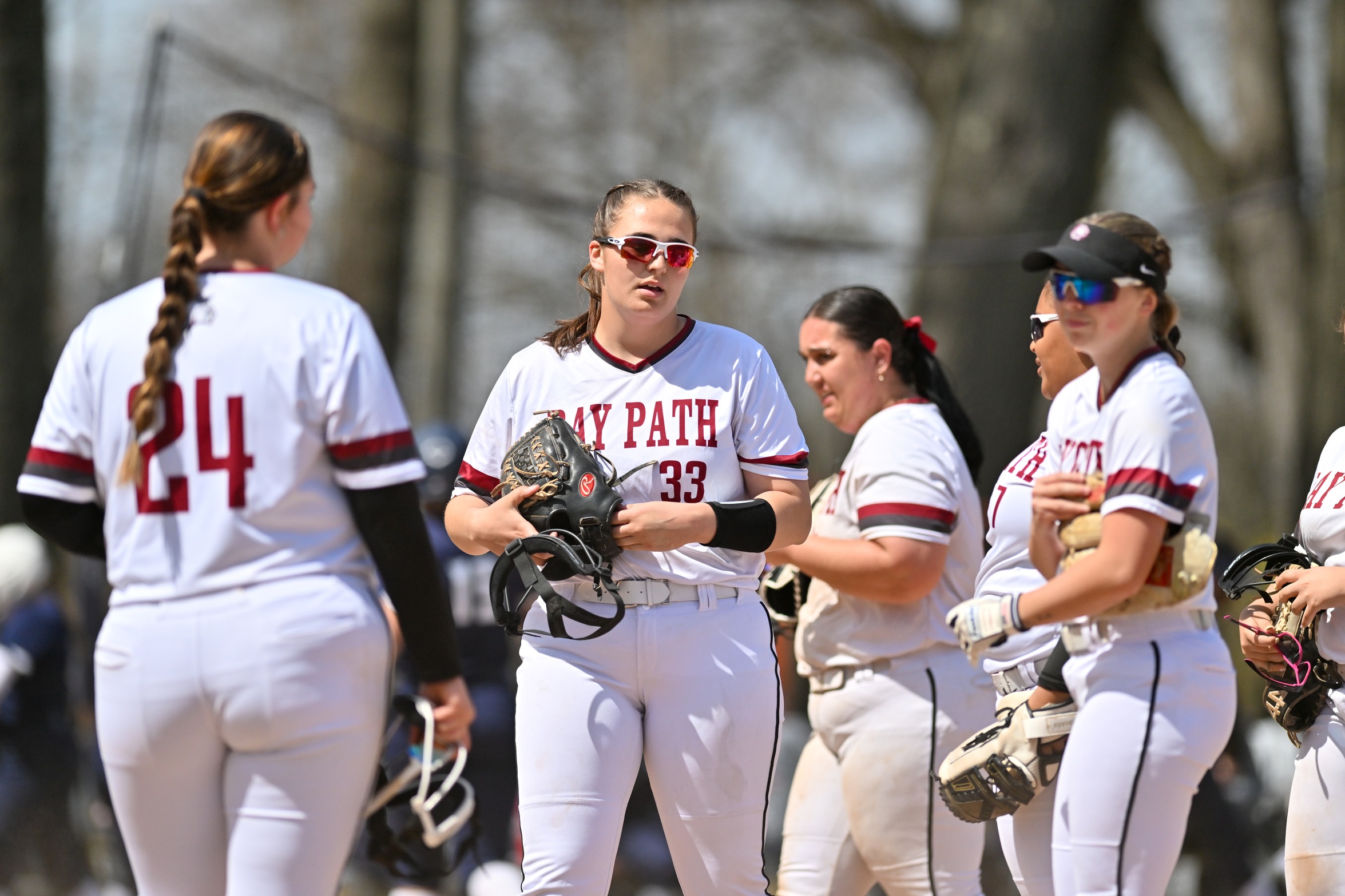 Bay Path Overpowers Lesley in Game One 15-1