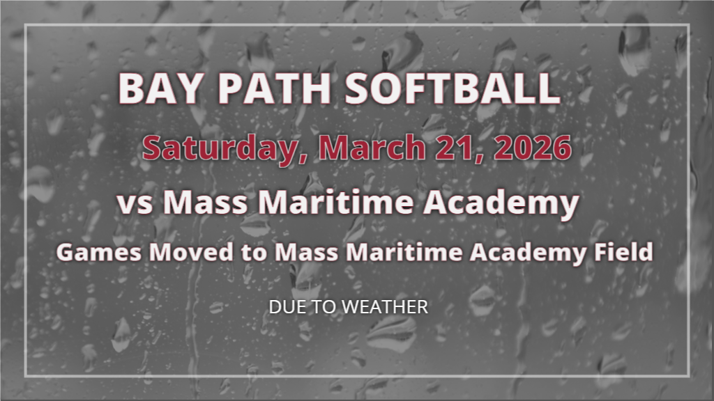 Bay Path Moves Softball Games to Mass Maritime Academy Field