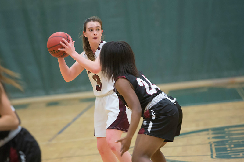 Wildcats Fall to Newbury Hoops Action in NECC