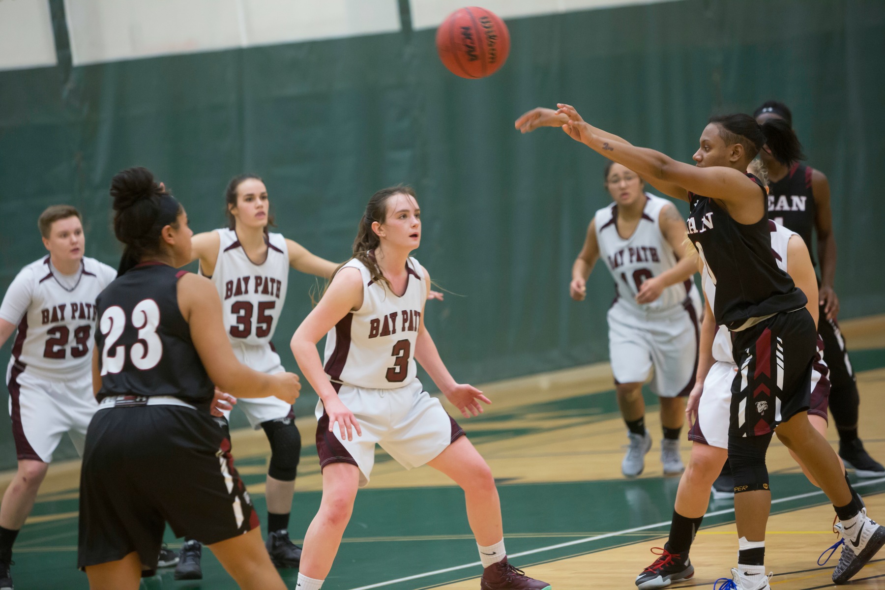 Becker Soars Past Women's Basketball
