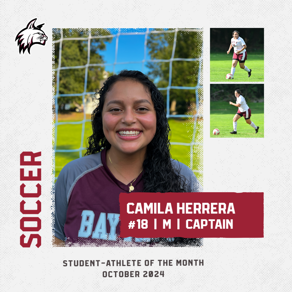 Camila Herrera is October's Student-athlete of the Month