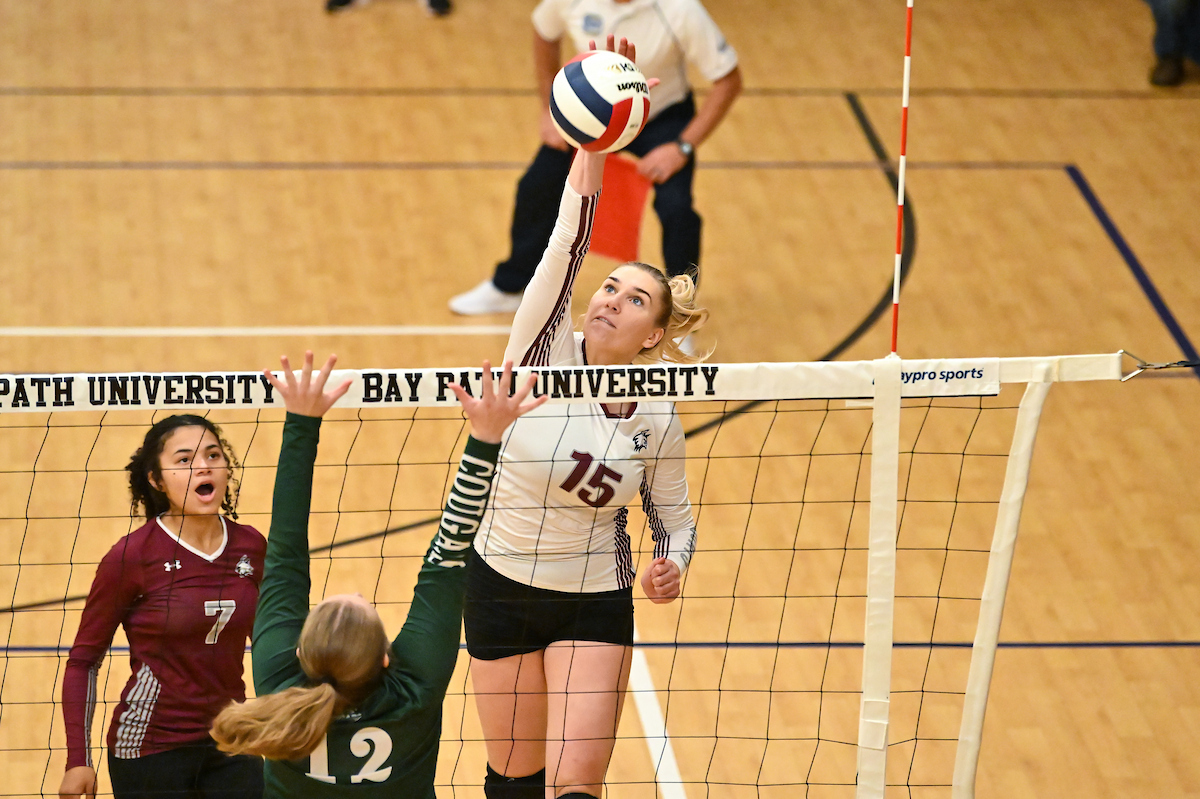 Bay Path Drops Volleyball Match 3-0 to Suffolk University