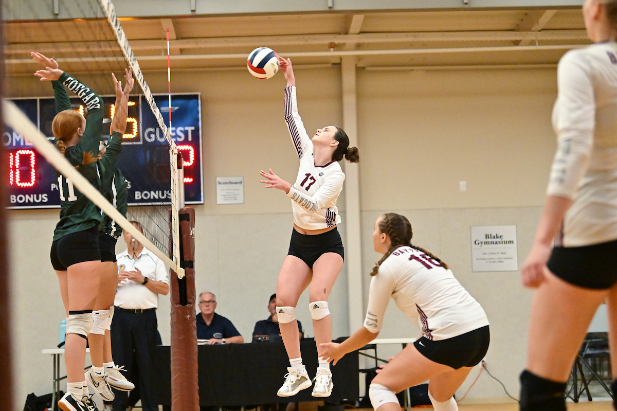 Dean Downs Wildcats in Volleyball Opener