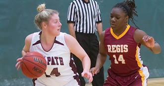Bay Path "Wildcats" beat Wheelock "Wildcats"